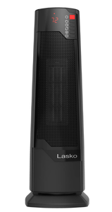 lot 550 image: LOT OF 2 Lasko 22 1500W Oscillating Ceramic Tower Space Heater with Remote