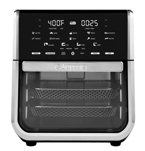 lot 613 image: Gourmia All-in-One 14-Quart Air Fryer, Oven, Rotisserie, Dehydrator with Temperature Probe