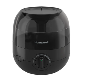 lot 616 image: Honeywell 12 Gallon Mini Cool Mist Humidifier, 200 sq. ft, Black, HUL525B
