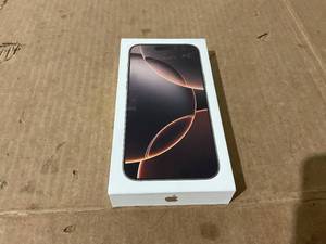 lot 4 image: Apple iPhone 16 Pro Max - 256GB Desert Titanium