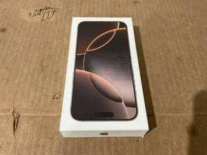 lot 8 image: Apple iPhone 16 Pro Max - 256GB Desert Titanium