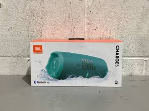 lot 546 image: JBL CHARGE 5 - Portable Waterproof (IP67) Bluetooth Speaker with Powerbank USB Charge out, 20 hours playtime