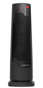 lot 149 image: Lasko 22 1500W Oscillating Ceramic Tower Space Heater with Remote