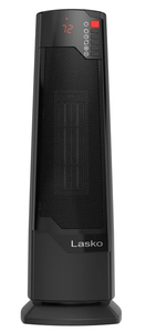 lot 150 image: Lasko 22 1500W Oscillating Ceramic Tower Space Heater with Remote