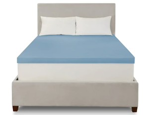 lot 269 image: Full Size Mainstays 3 Memory Foam Mattress Topper