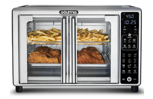lot 621 image: Gourmia 6-Slice Digital Toaster Oven Air Fryer with 19 One-Touch Presets