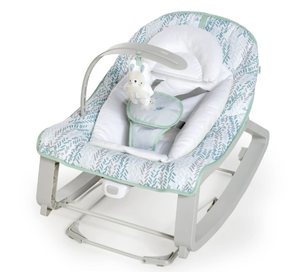 lot 647 image: Ingenuity Keep Cozy 3-in-1 Vibrating Infant & Toddler Baby Bouncer and Rocker Chair