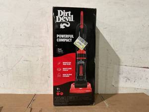 lot 267 image: Dirt Devil Endura Lite Compact Bagless Upright Vacuum Cleaner, UD20121