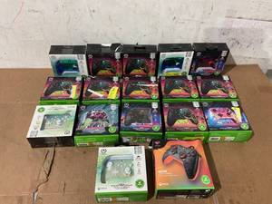 lot 274 image: LOT OF 17 PowerA Advantage Wired Controller
