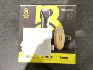 lot 636 image: Beard Club Beard Trimmer Grooming Kit
