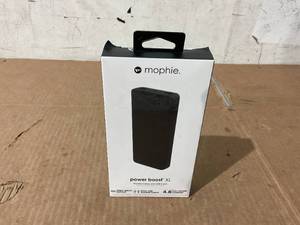 lot 308 image: Mophie Power Boost XL (20K)- Black - PowerStation containing Large Internal Battery and Versatile USB-C Port