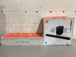 lot 574 image: JBL CINEMA SB550 - 3.1 Channel Soundbar with Wireless Subwoofer