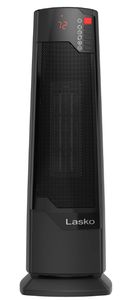 lot 172 image: Lasko 22 1500W Oscillating Ceramic Tower Space Heater with Remote