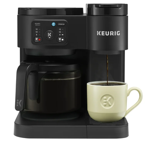 lot 178 image: Keurig K-Duo Essentials, Hot & Iced Single-Serve K-Cup Pod Coffee Maker & Carafe