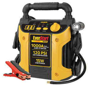 lot 317 image: EverStart Maxx 1000 Amp Jump Starter & Air Compressor