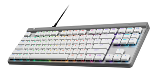 lot 589 image: Logitech G515 TKL Wired Low Profile Gaming Keyboard, Fully Customizable RGB, TactileBrown Switches