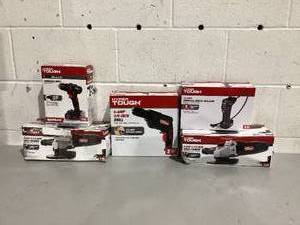 lot 591 image: LOT OF 5 Hyper Tough Tools