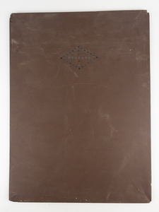 lot 45 image: AntiquePrimitive Punched Tin Pie Safe Panel