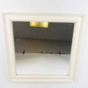 lot 66 image: 12x12 Milk Paint Mirror