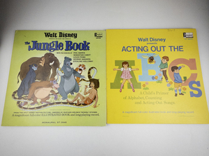 lot 104 image: GROUP OF 3 DISNEY Record Vinyl Albums