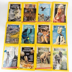 lot 115 image: 1969 National Geographics Magazines - All Issues