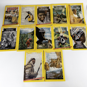 lot 117 image: 1971 National Geographics Magazines - All Issues