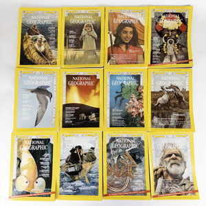 lot 119 image: 1973 National Geographics Magazines with Maps