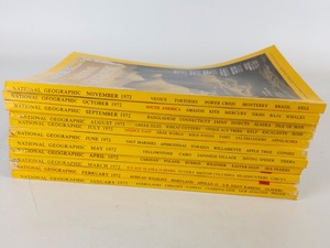 lot 118 image: 1972 National Geographics Magazines