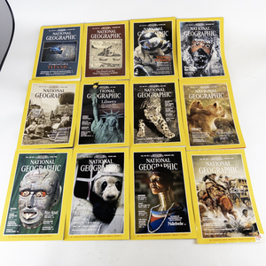 lot 132 image: 1986 National Geographics Magazines