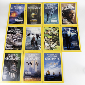lot 138 image: 1992 National Geographics Magazines with Map of Southwest U.S.A -Missing November