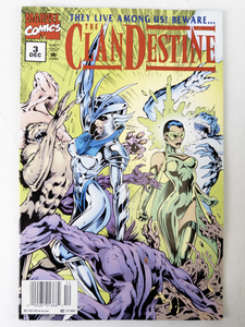 lot 153 image: Set of 2 MARVEL COMICS FANTACSTIC FOUR & THE CLAN DESTINE