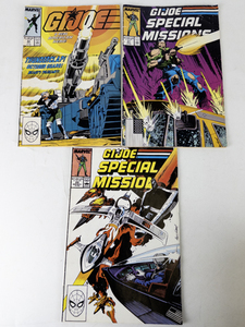 lot 154 image: Group of 3 MARVEL COMICS - GI Joe