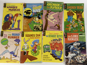 lot 158 image: Group of 8 GOLD KEY COMICS