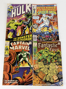 lot 160 image: Group of 4 MARVEL COMICS GROUP 