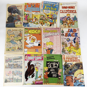 lot 161 image: Group of 12 Various Comics