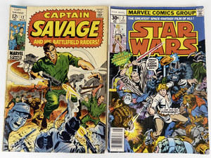 lot 163 image: Set of 2 MARVEL COMICS GROUP STAR WARS