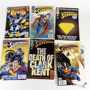 lot 166 image: Group of 6 DC Comics SupermanBatman 1993 & 1995