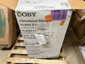 Coby 10,800 Btu Portable Air Conditioner