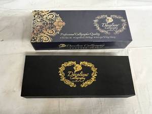 2 Packs of Daveliou Calligraphy 20pc Sets - Black