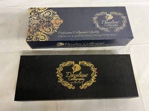 2 Packs of Daveliou Calligraphy 20pc Sets - Black