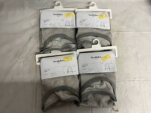 4 Goodfellow Gray Thermal Shirts - Large