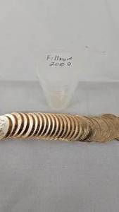 2010 Filmore Presidential Dollar Coins
