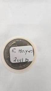 2011 Hayes Presidential Dollar Coins