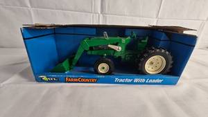 Ertl Tractor and Loader Die Cast