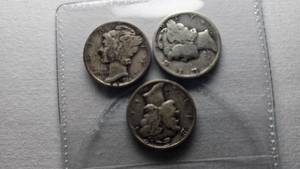 Mercury Dimes Lot
