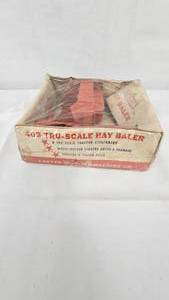 403 Tru-Scale  Vintage Original Hay Baler