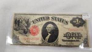 Series of 1917 One Dollar Bill