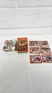 Harvest Heritage Metal Trading Cards and Puzzle