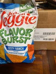 6x 6oz Garden Veggie Tortilla Chips-Ranch Flavor