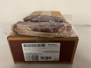H. 8.60lbs Beef Ribeye Lip On Steak-Two Rivers Chophouse